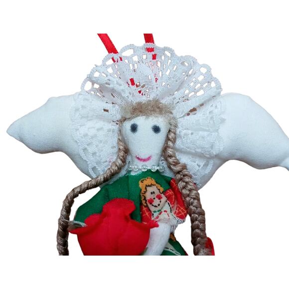 🎄 Primitive Angel🪽 📖Ornament Tree Topper Faith Decor - Picture 3 of 8